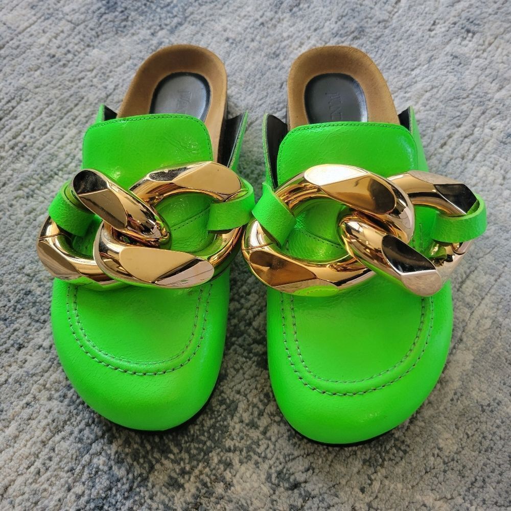 Jw Anderson Women’s Chain Loafer Mules. Worn Once !